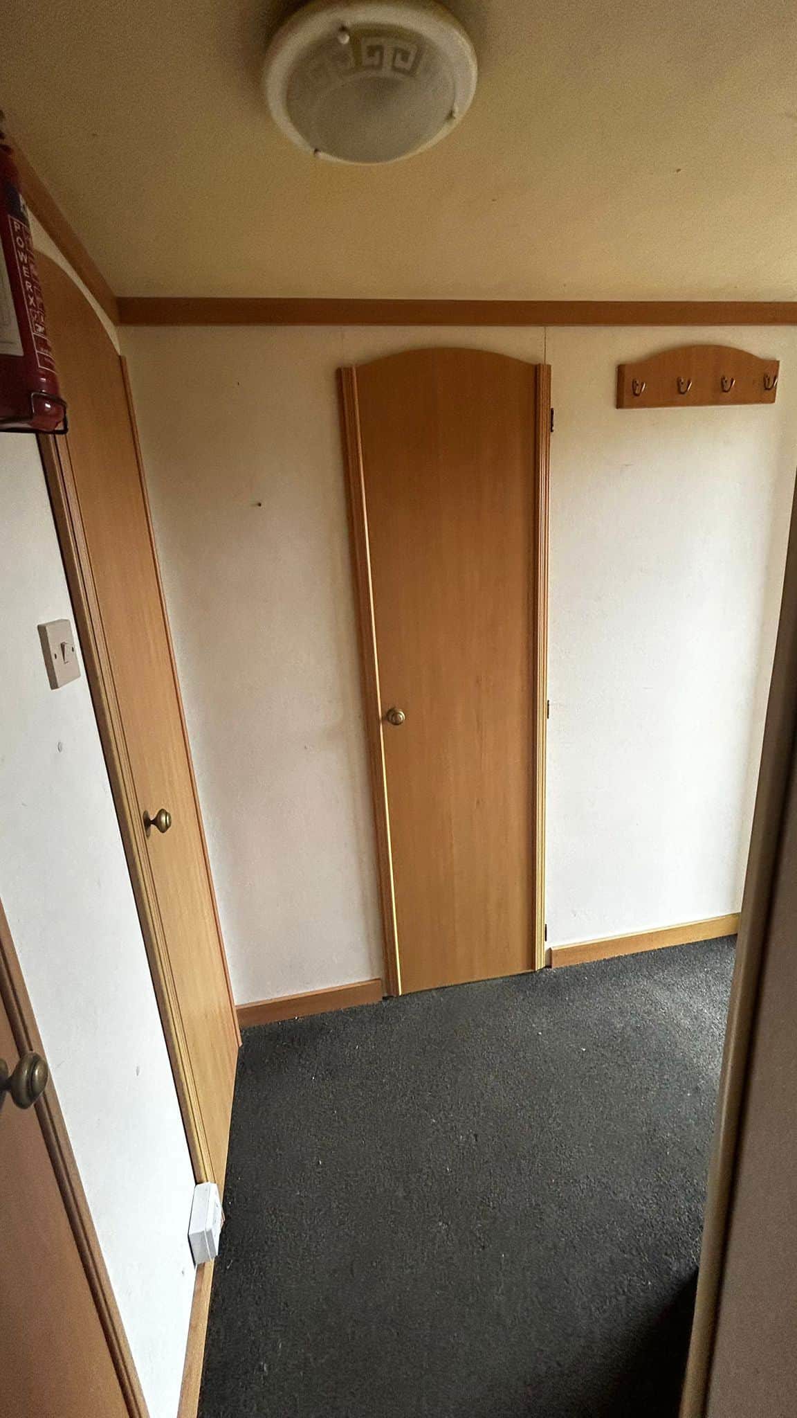Hallway in Static Caravan