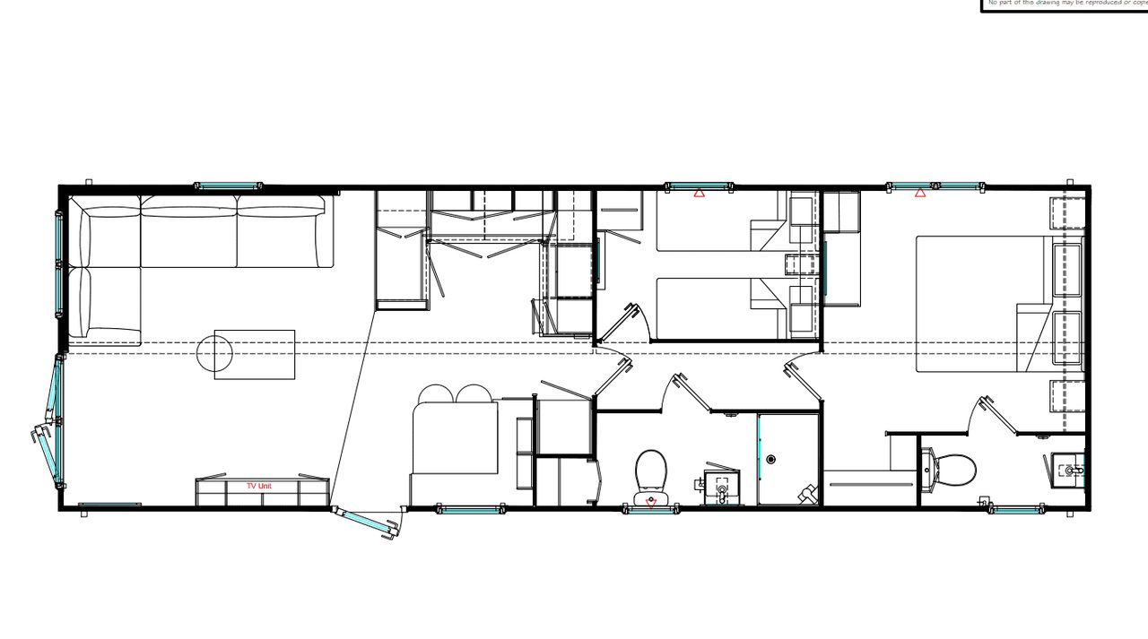 Henley 2 Bed floorplan