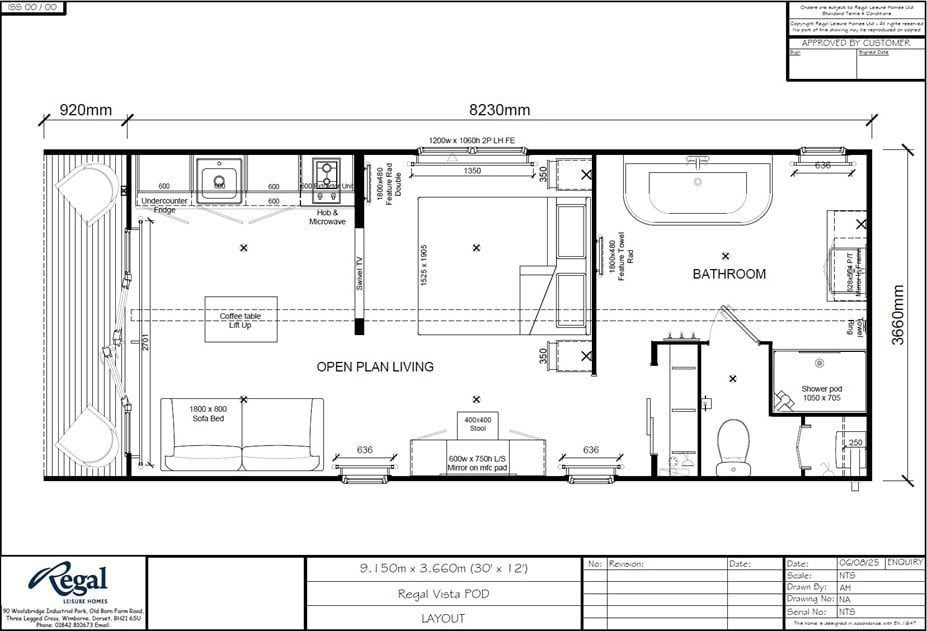 vista pod layout